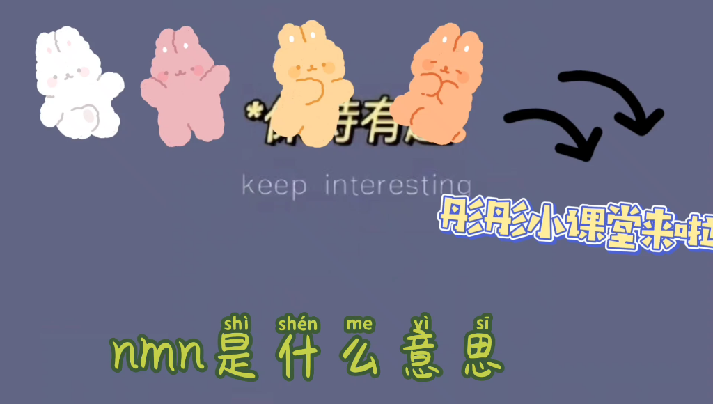 nmn是什么意思?哔哩哔哩bilibili