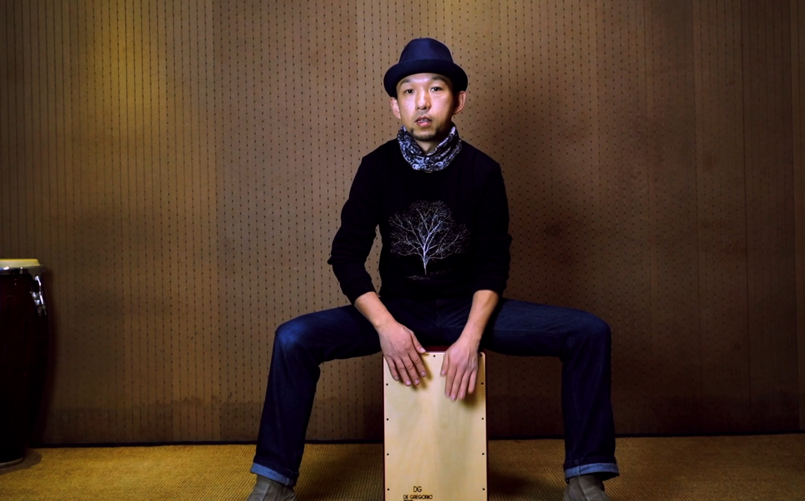 西班牙dg红珊瑚cajon卡宏箱鼓代言人袁朝桢演示