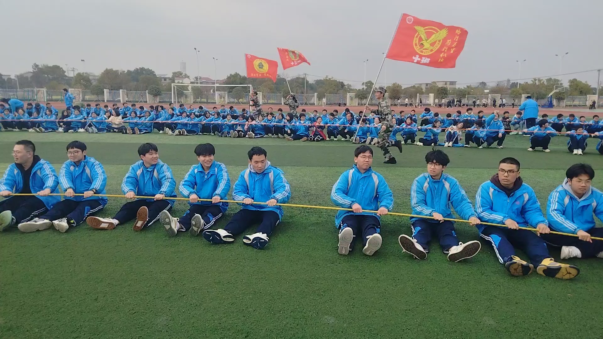 吉安县三中2025春节趣味运动会