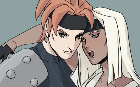 威尼斯组冲击与面部特写