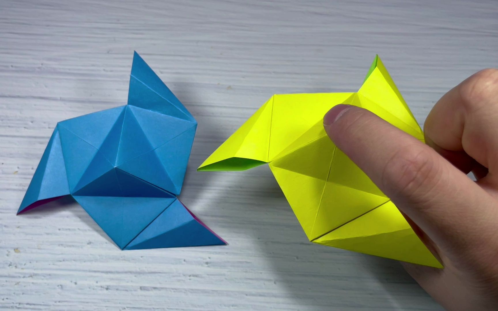 折纸陀螺步骤图简单图片