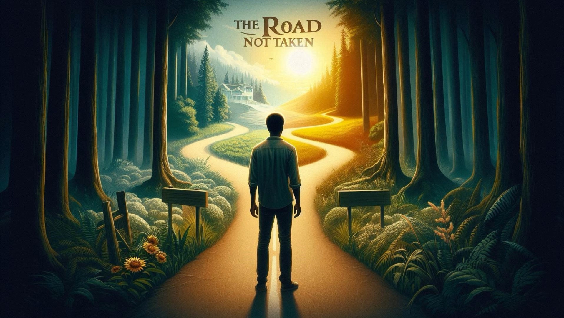 the road not taken | 未选择的路,原创英文乡村民谣歌曲