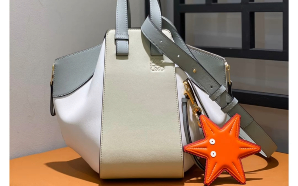 loewe罗意威2022新拼色小号hammock吊床包