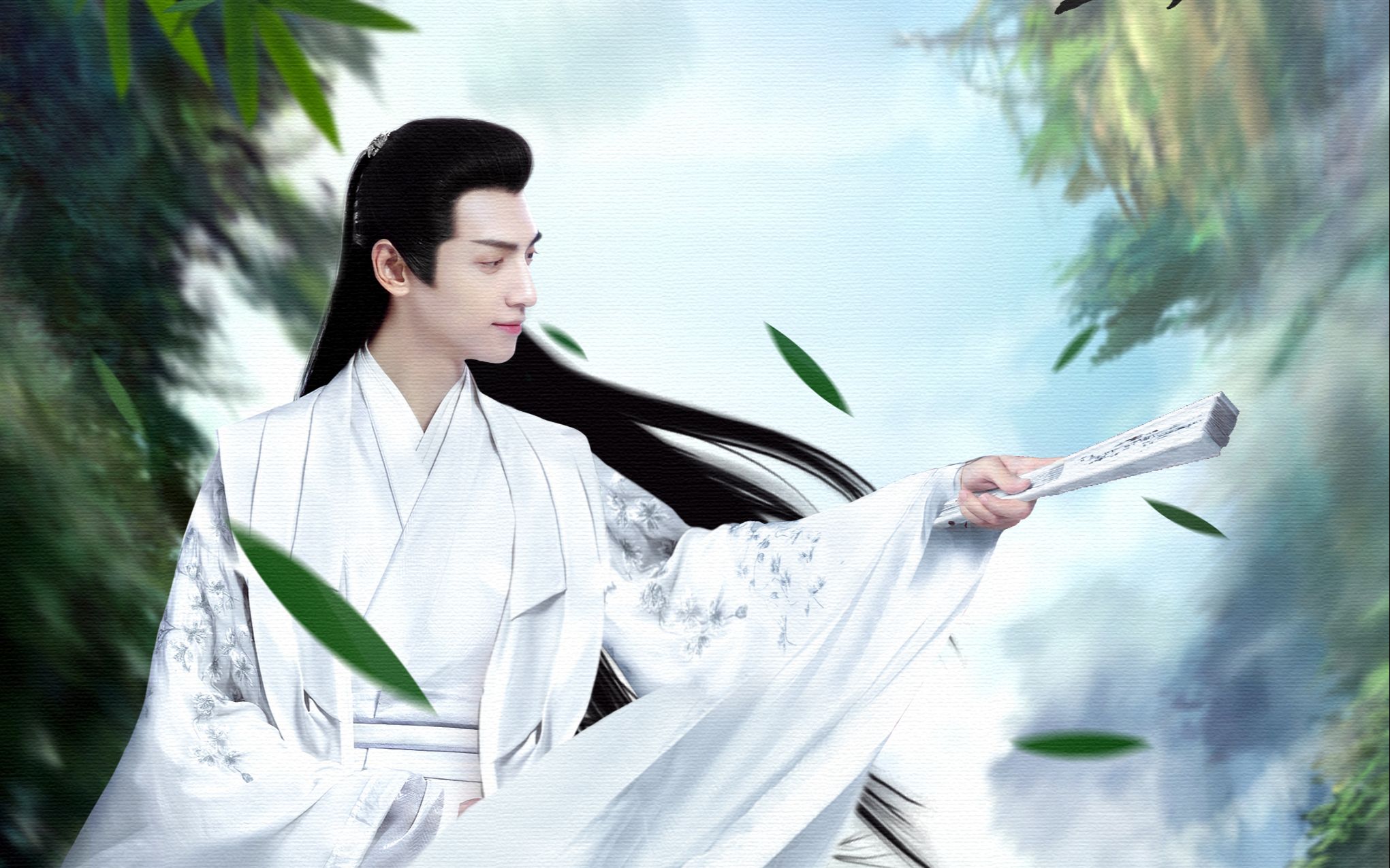 【罗云熙】月上重火单人海报制作