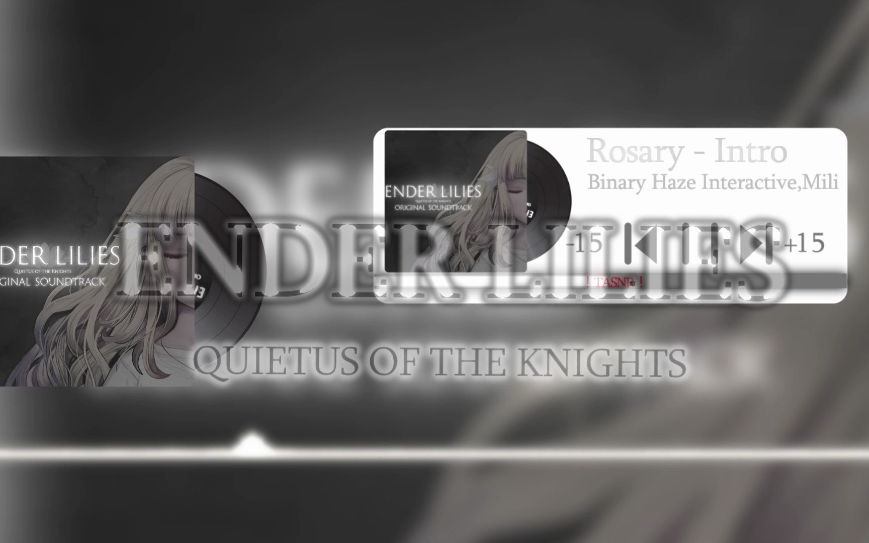 【ENDER LILIES/HiRes无损音质】OST原声带——ROSARYINTROMili 音频可视化哔哩哔哩bilibili