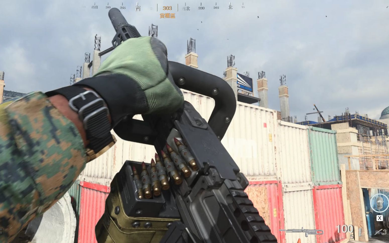 cod16把机枪改装成电锯几乎无后坐只能腰射