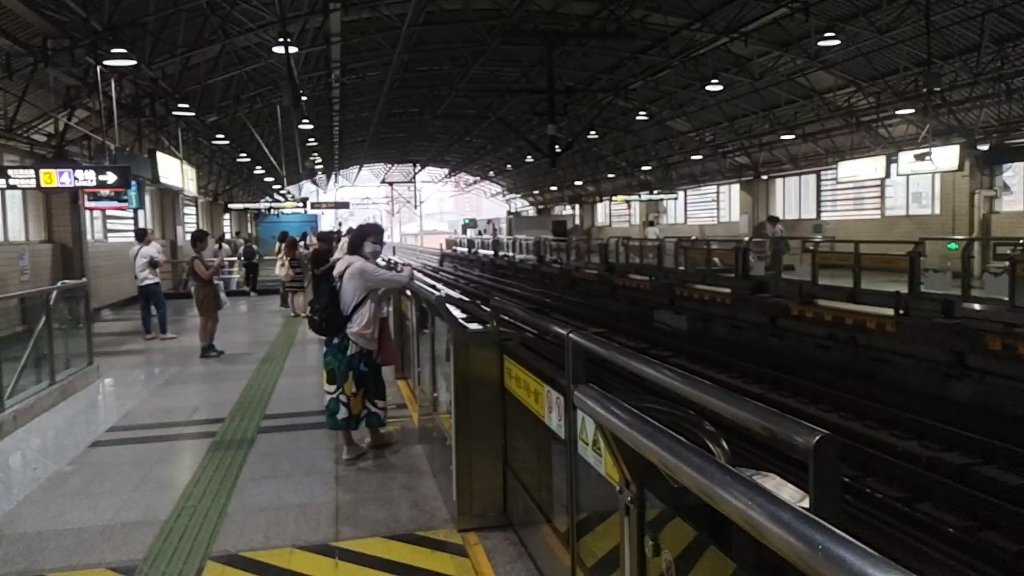 【上海地铁】4号线04a01-407进宝山路,内圈运行