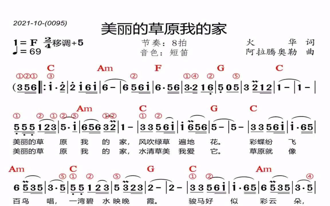 电子琴动态和弦简谱《粉红色的回忆》,简单易懂,练琴不求人!哔哩哔哩bilibili