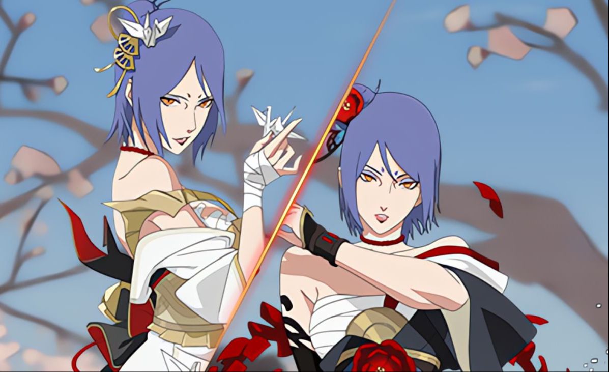 【4k 120fps】小南 「漂泊浪客」招募动画 奥义图合集