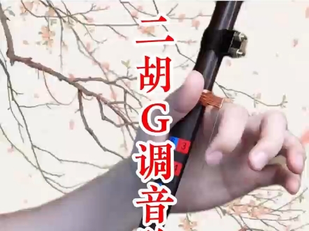 二胡g调音阶教学图片