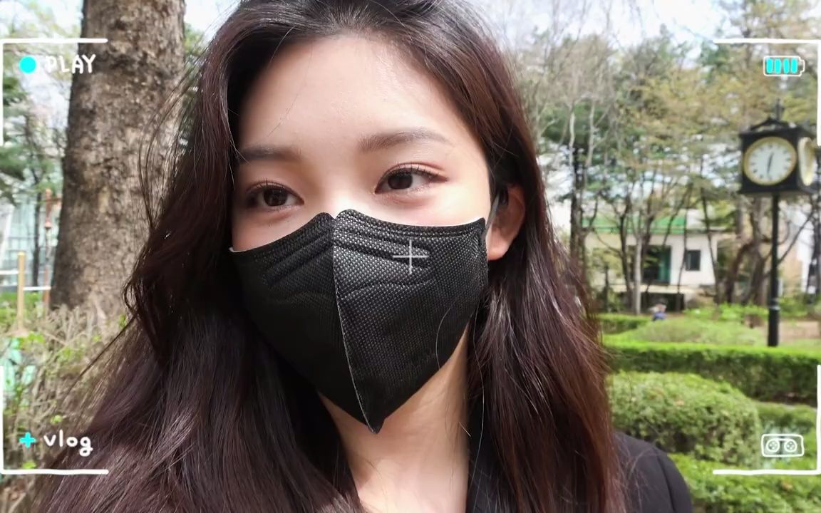 李时宇小仙女21.04 VLOG口罩挡不住的颜值(今日开始契约恋爱女主)哔哩哔哩bilibili