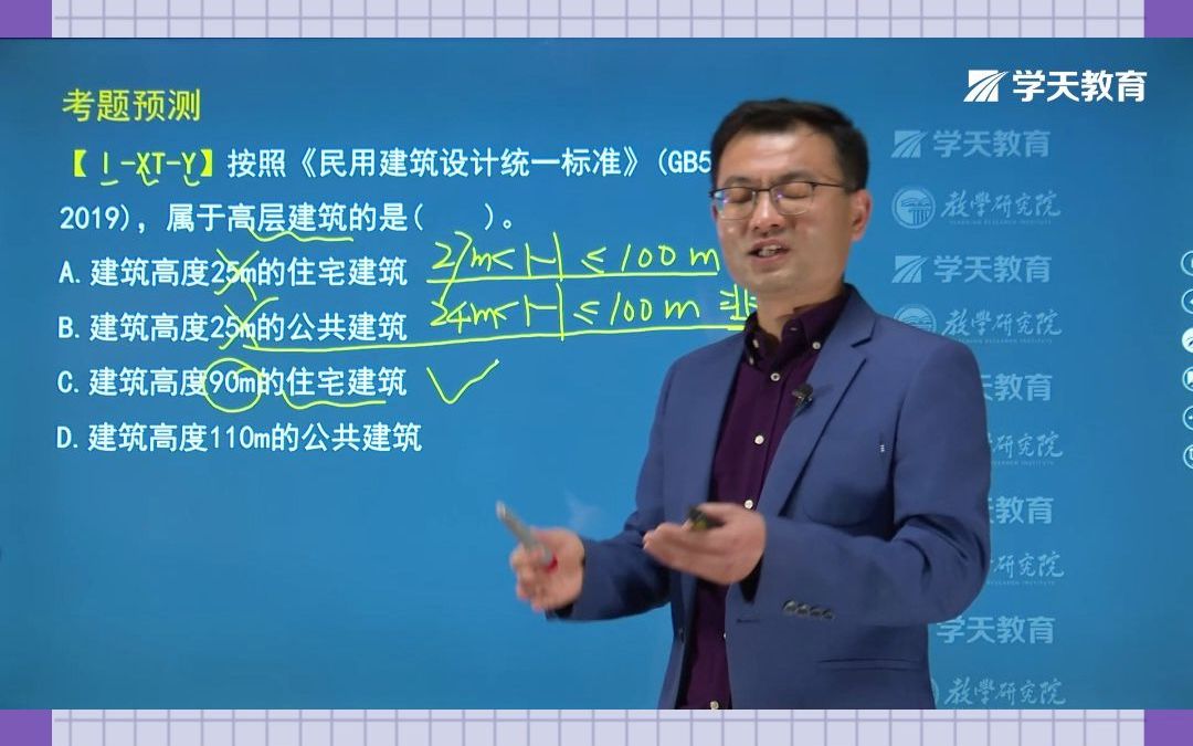 2022一建魏国安建筑精讲知识点切片(2)哔哩哔哩bilibili