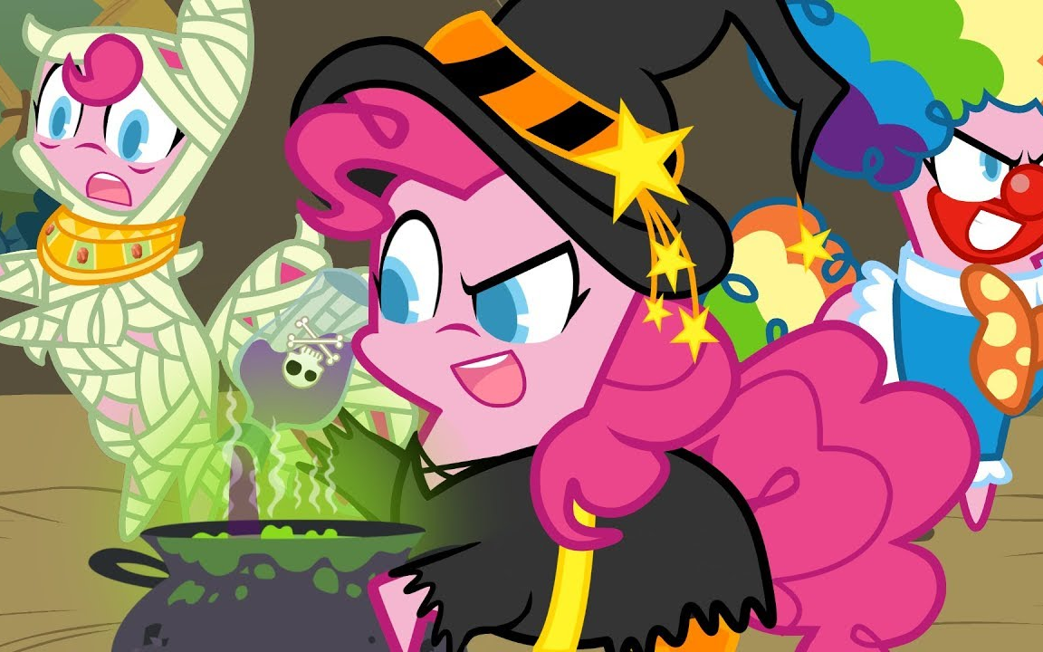 (mlp熟肉)最惊悚的服装(带歌的动画哦)| the scariest costume