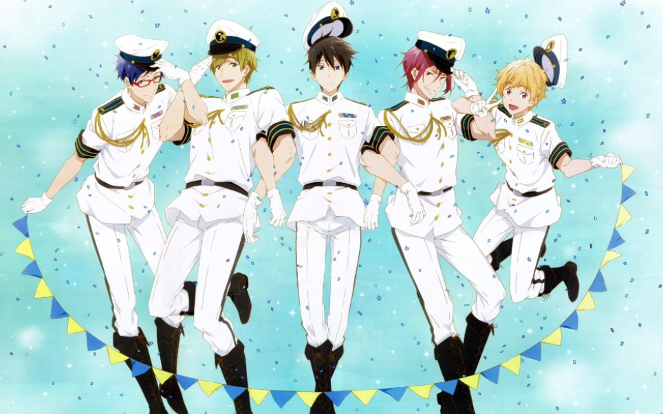 【漫剪】free 男子游泳部!_哔哩哔哩_bilibili
