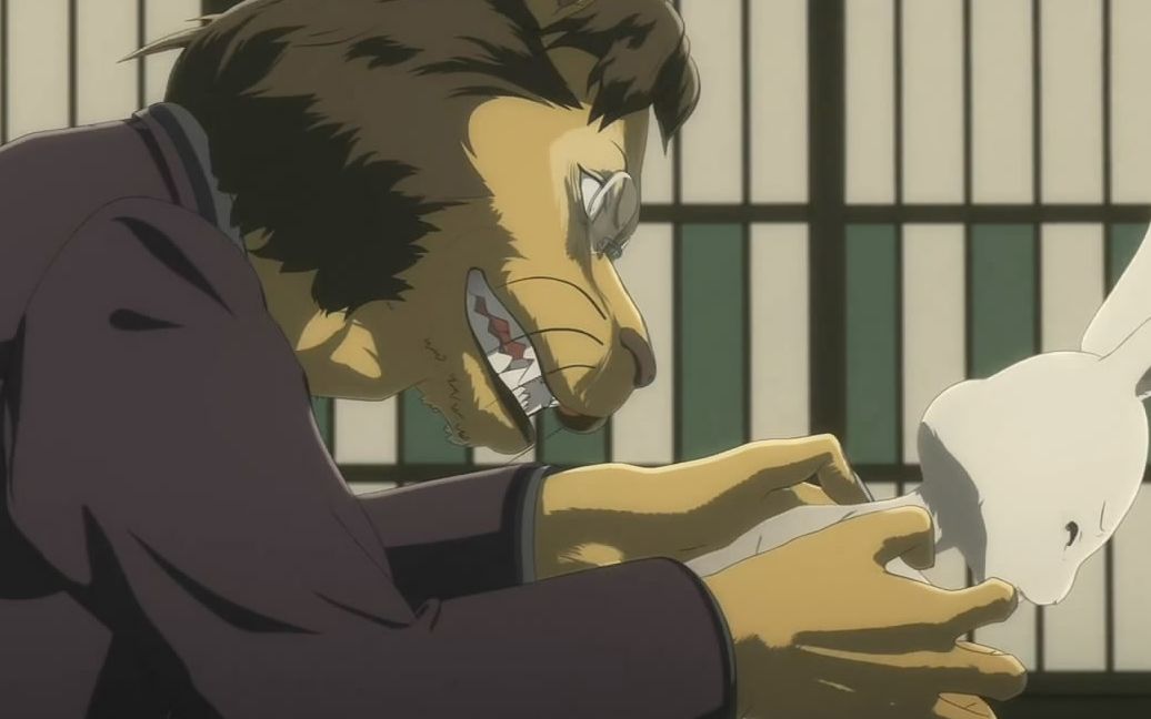 只为救小兔子大灰狼单枪匹马杀进了狮子窝