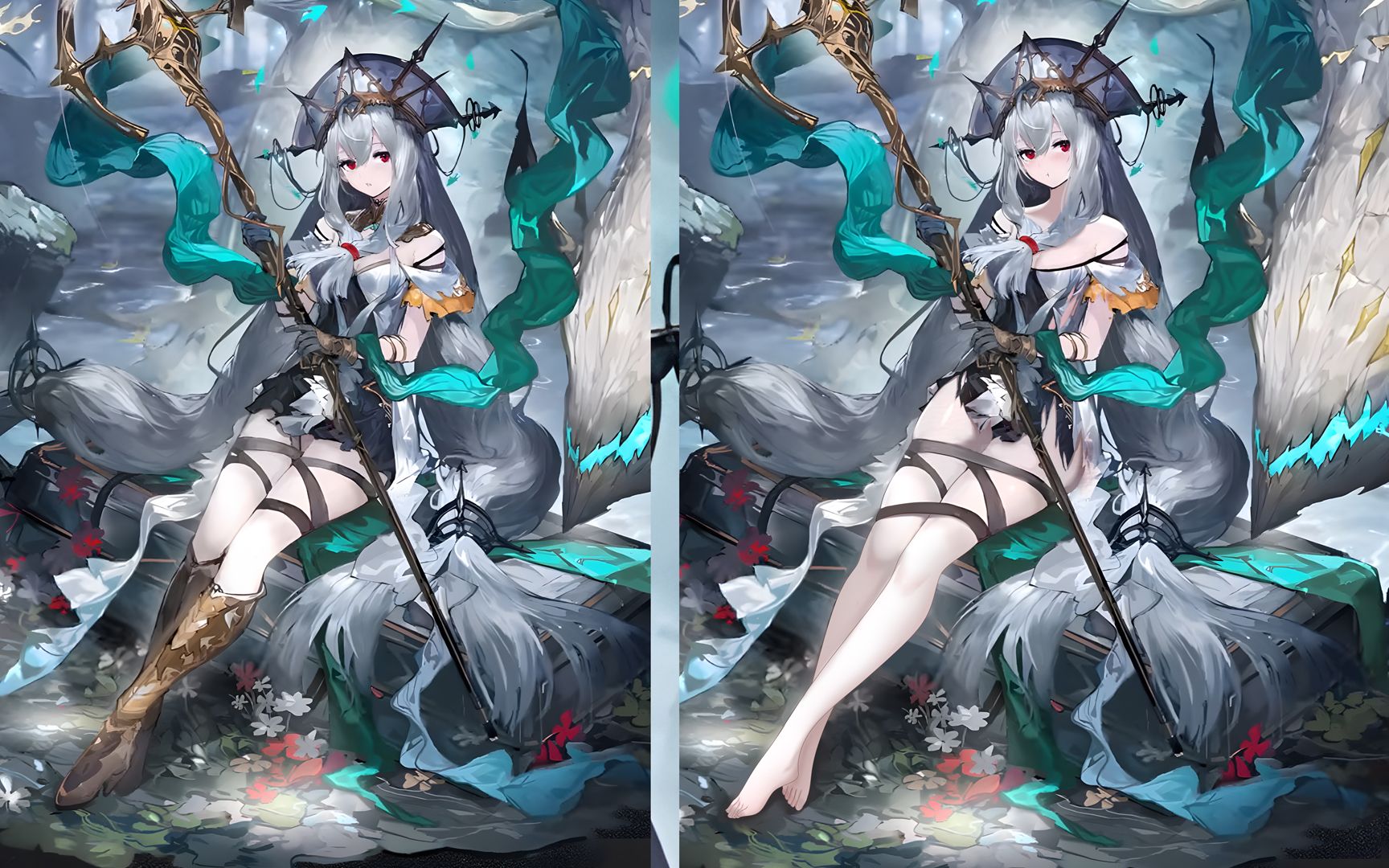 活动  【明日方舟】升华光脚战损蒂蒂