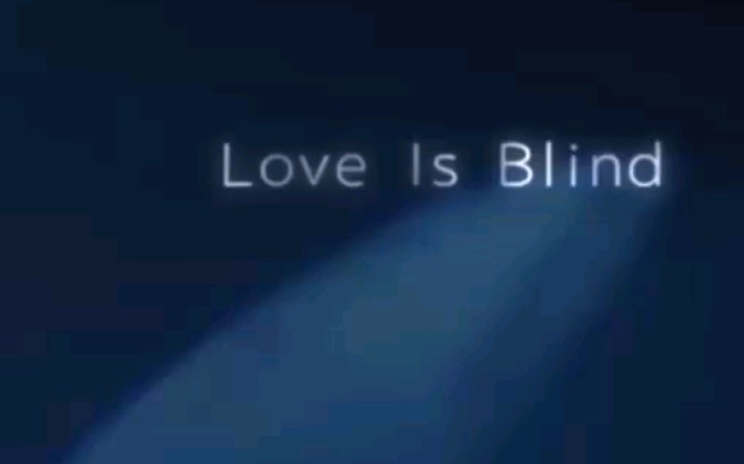 [图]《Love Is Blind》cover