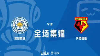 【足总杯第三轮精彩集锦】莱斯特城 vs 沃特福德  蒂勒曼斯点杀麦迪逊建功