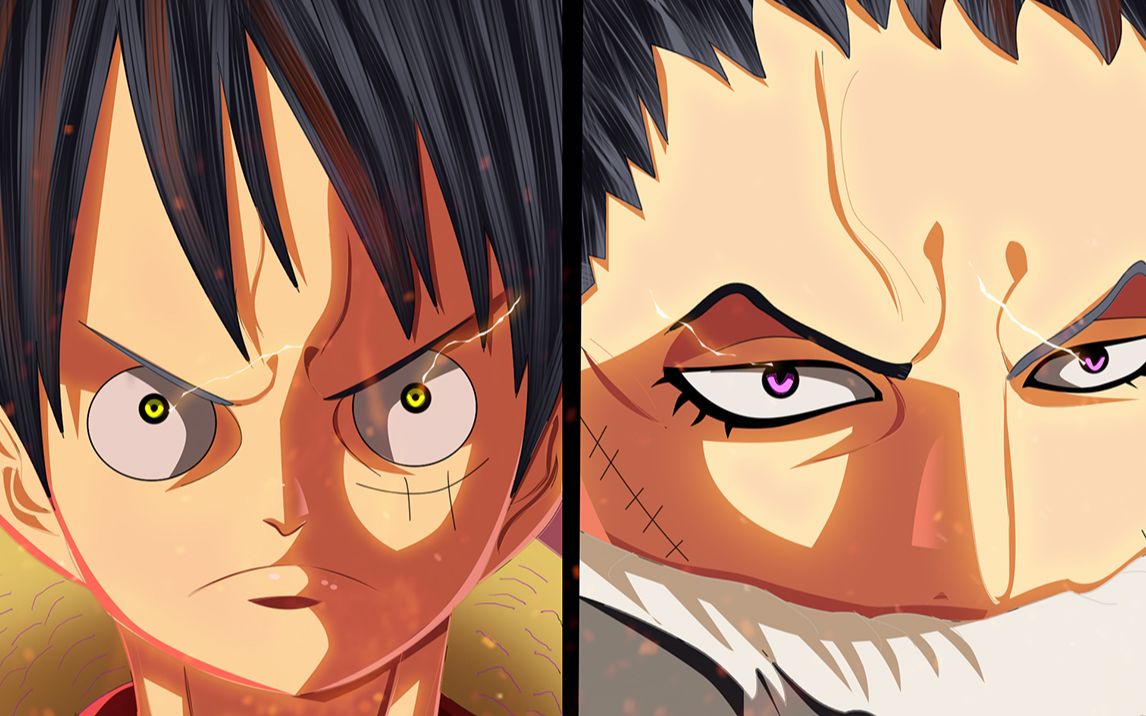 【路飞vs卡塔库栗/爆燃】卡二高级见闻色课堂开课啦!