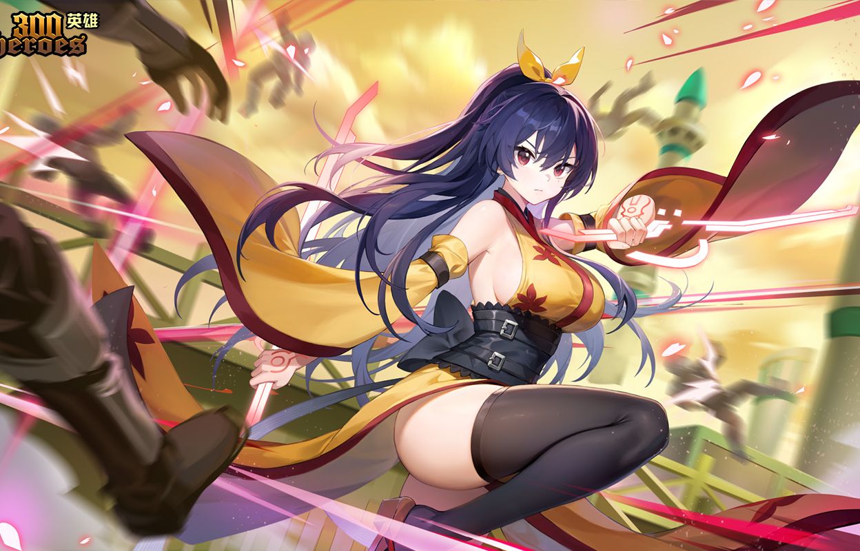 新皮肤】艾露莎-焰江月,手感不错动态做的好,模型差点意思原画还行,很