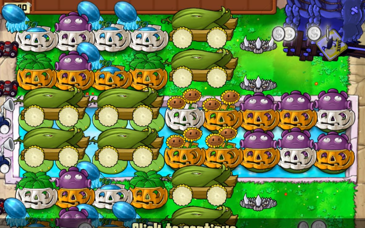 植物大战僵尸泳池无尽版,八炮阵【第一期】