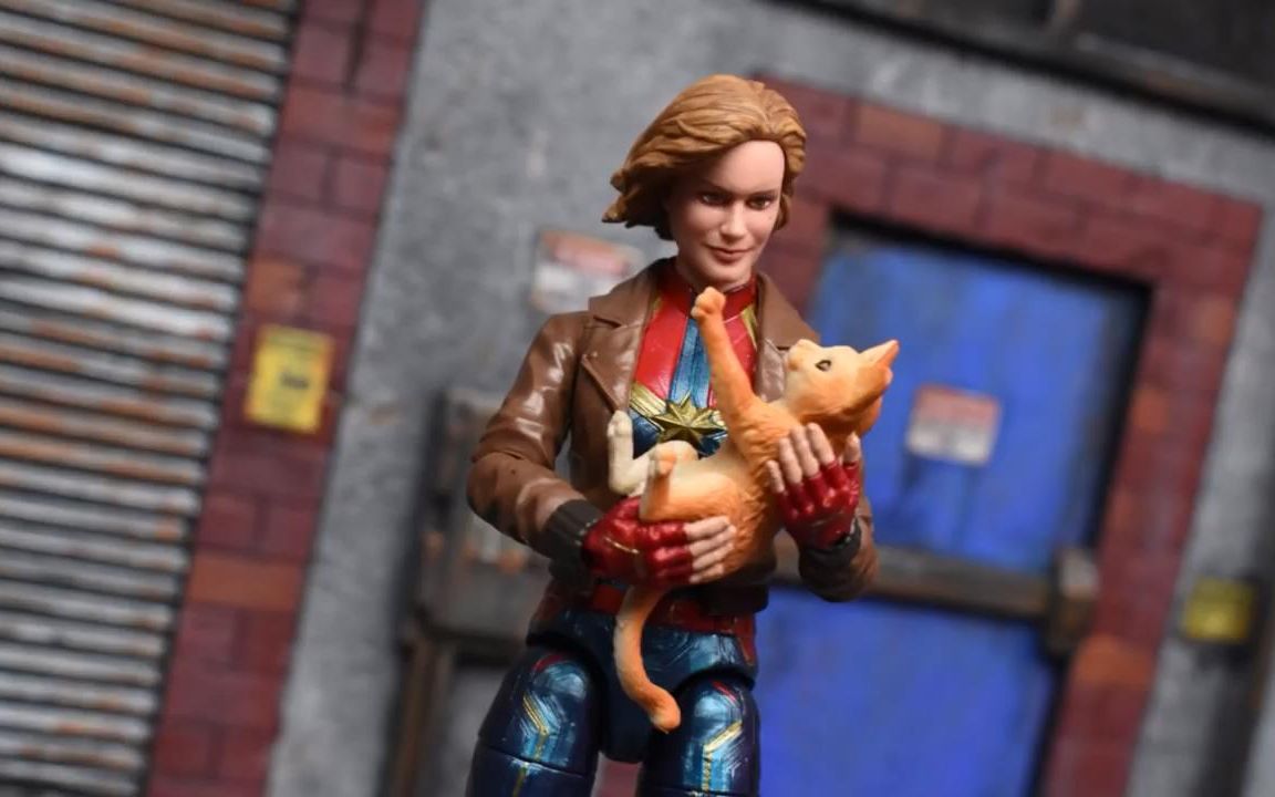 转载marvellegends电影惊奇队长惊奇队长夹克版