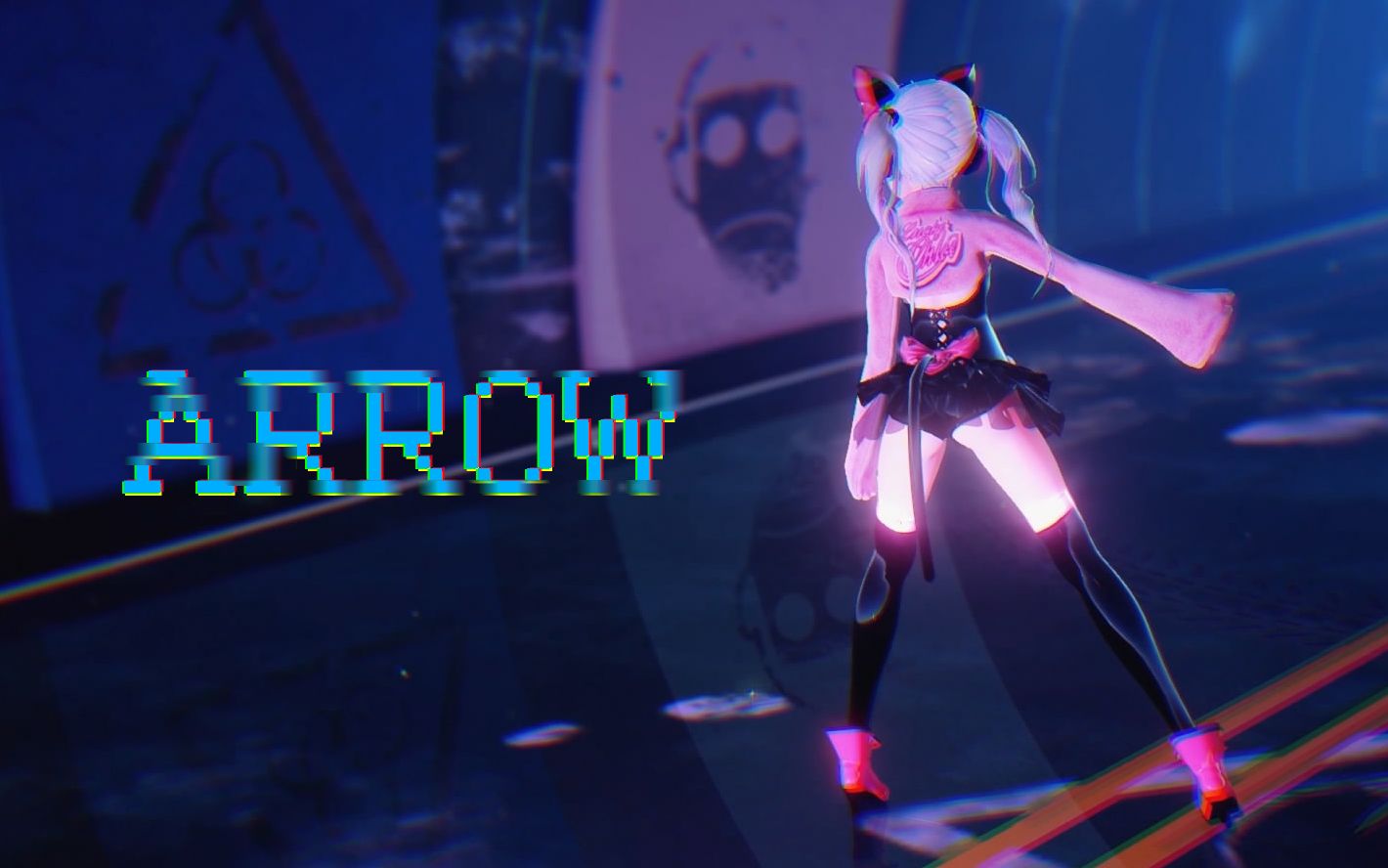 【ONE】Miku酷炫的《ARROW》哔哩哔哩bilibili