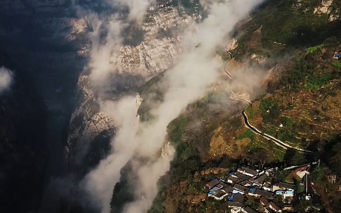 [图]脱贫！四川“天梯村”大变样