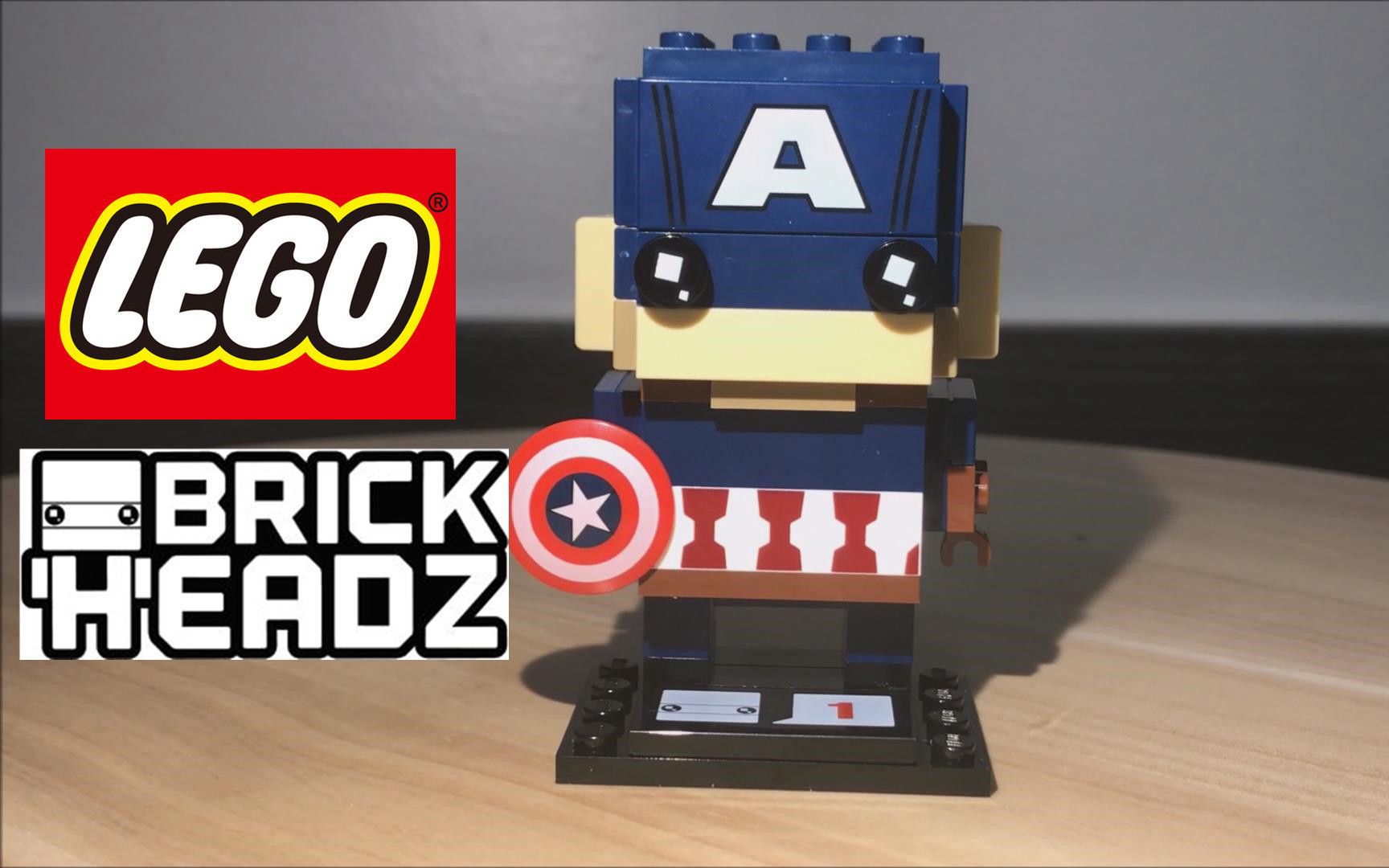 lego乐高brickheadz美国队长41589丨乐高速拼