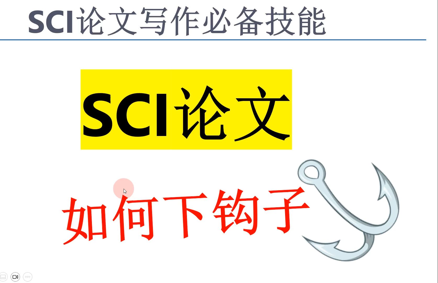 SCI论文如何下钩子?哔哩哔哩bilibili