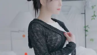 HeeSol小姐姐的毛衣包臀裙可爱穿搭