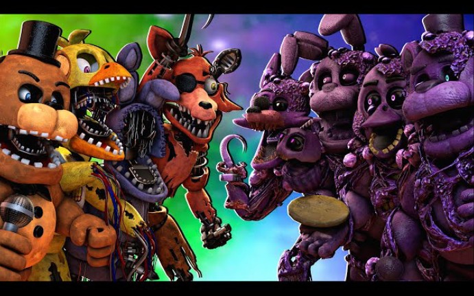 [图][SFM FNaF] Withered vs Toxic Animatronics