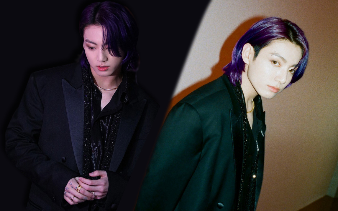 jungkook:紫色长发丝滑魅惑~butter