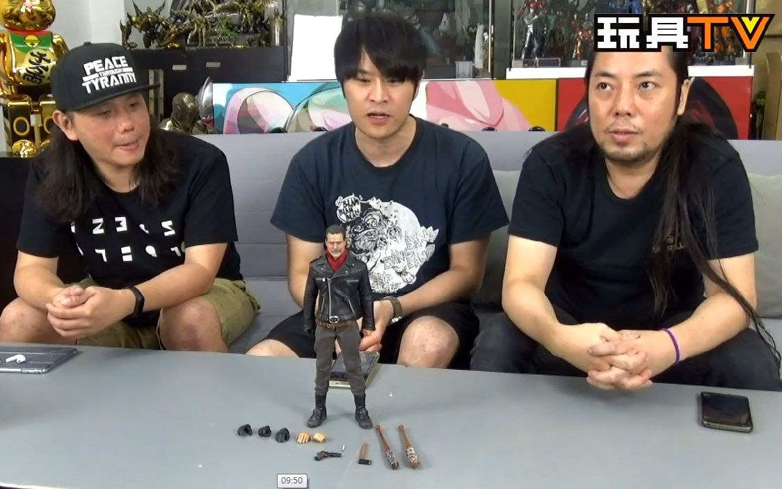 [图]TOYSTV S3 EP3 P2「原形畢露」Threezero 1:6 行尸走肉 尼根 开箱