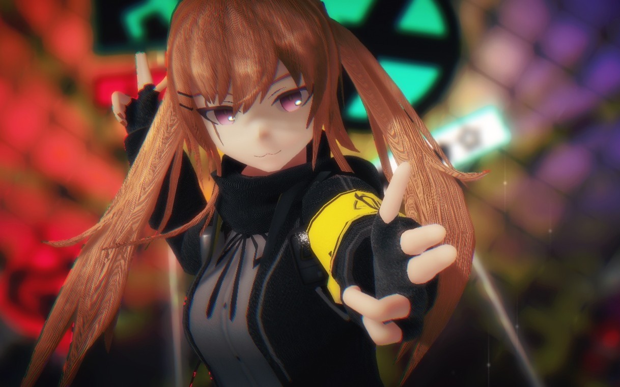 【mmd少女前线】劣等上等【ump9】