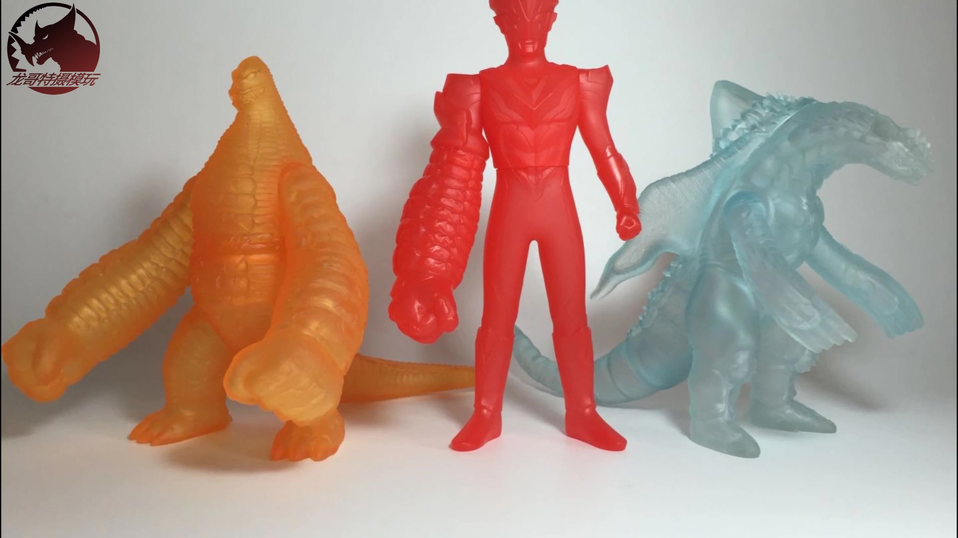 龙哥制作银河奥特曼s抽选限定第3弹特典软胶谢帕顿透明版