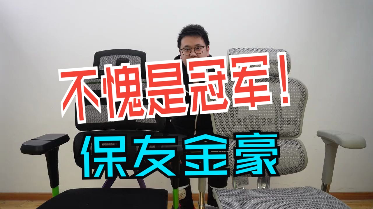 代表了保友和ergomax两家旗舰人体工学椅的头枕到底区别在哪?哔哩哔哩bilibili