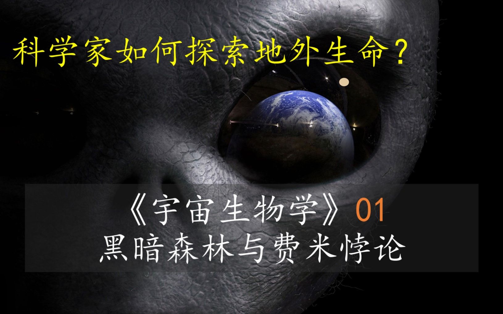 【宇宙生物】01外星人在现有宇宙尺度中存在吗?哔哩哔哩bilibili