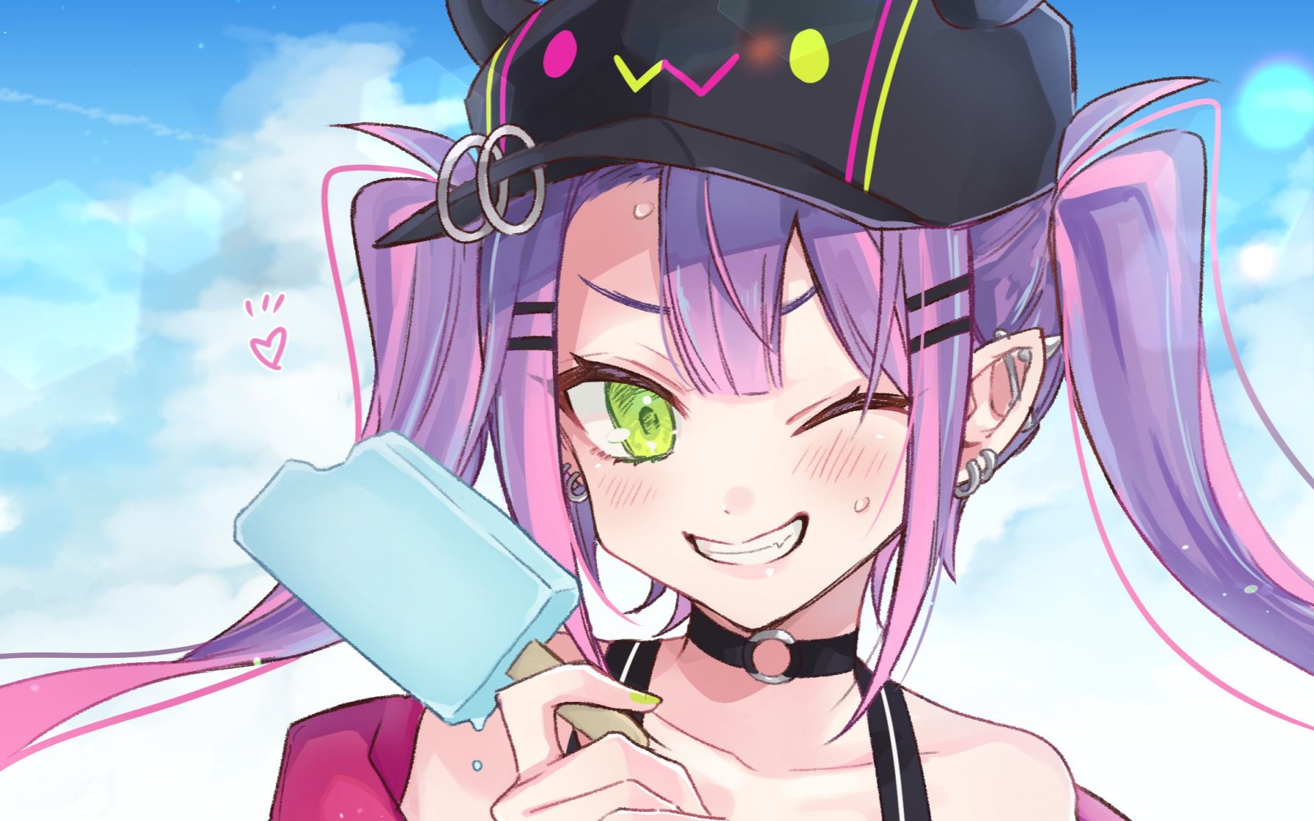 常暗永远试图用wink来掳获眷属的小恶魔熟肉