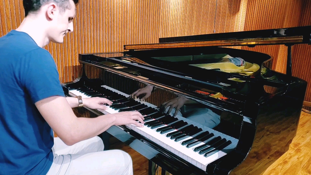 浪漫版【特效钢琴】莫扎特 一闪一闪小星星 变奏曲 - by rousseau