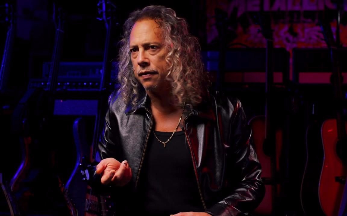 gibson出品 icons_ kirk hammett of metallica专访