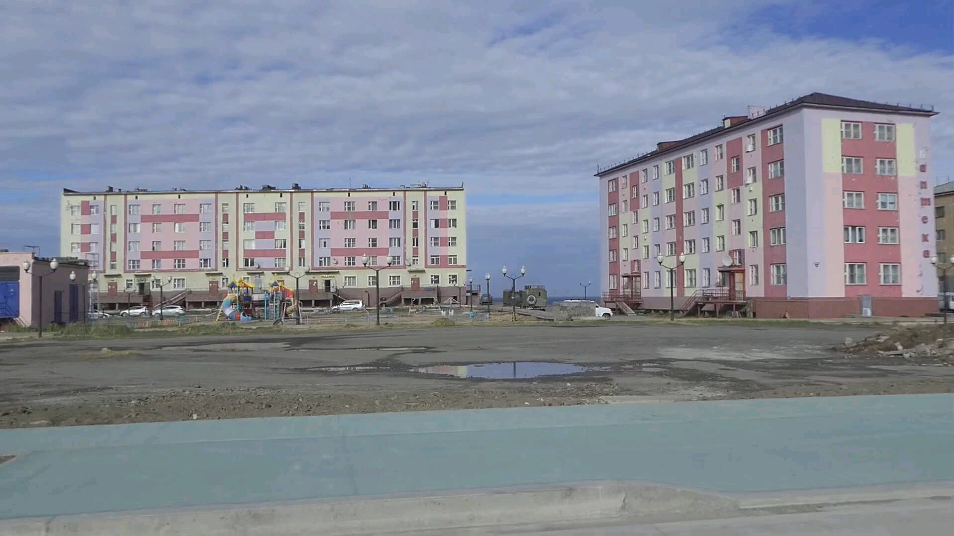 俄罗斯最北城市佩韦克图片