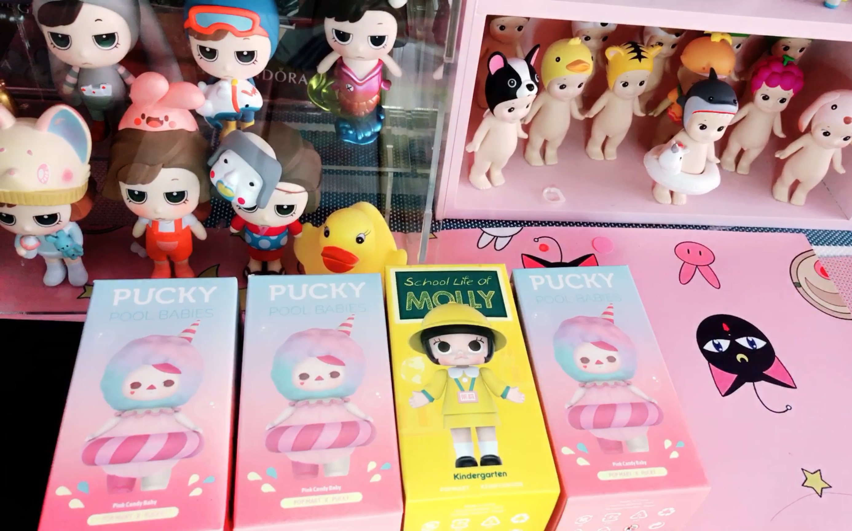 【拆盲盒】molly校园 pucky毕奇 独角兽为什么那么好看!