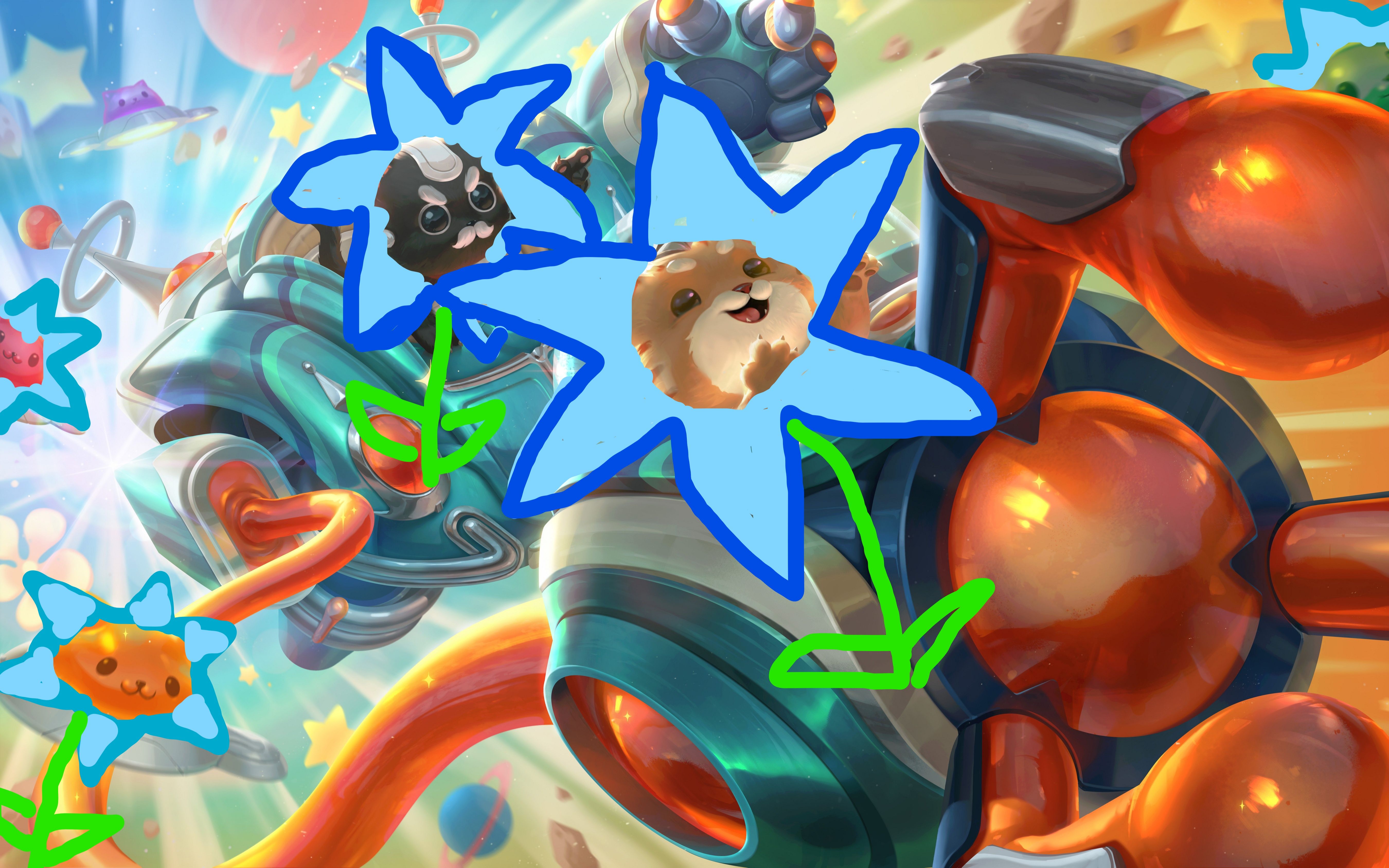 一般音游人看到新皮肤太空律动-布里茨