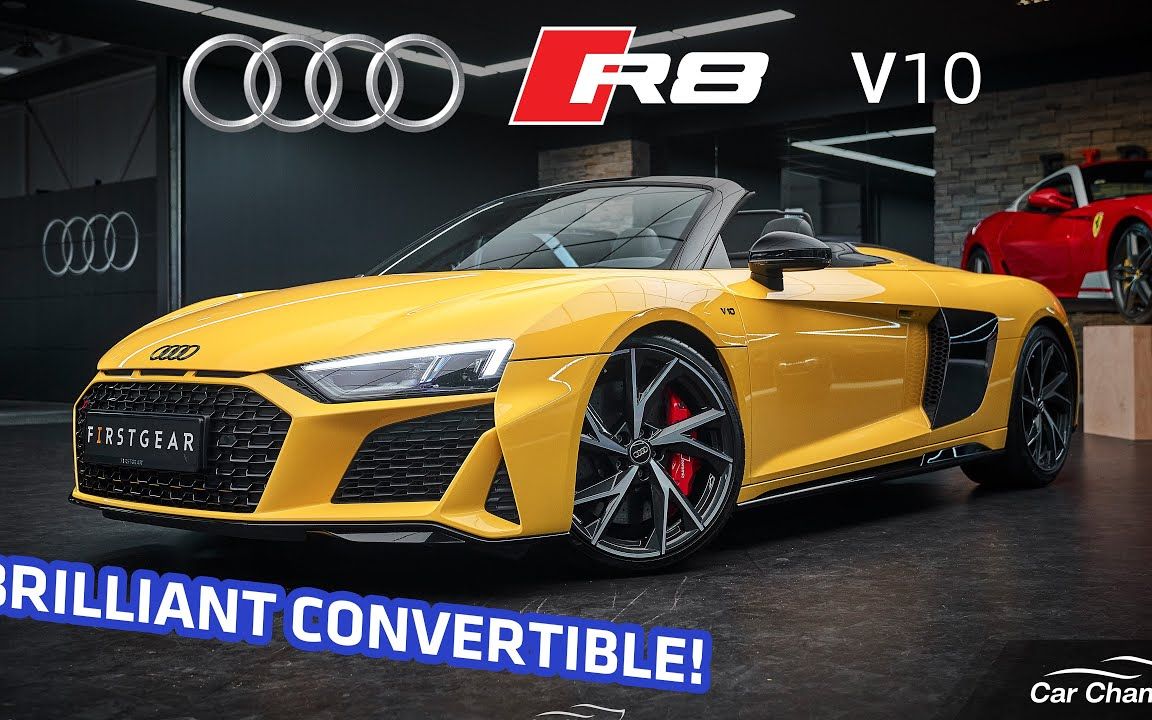 讓v10引擎聲穿透叢林 奧迪r8 spyder v10 performance