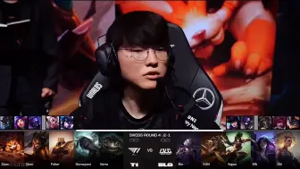 Download Video: 瑞士伦 T1对阵BLG 第一局，faker 班门弄斧挑战宇宙第一沙皇牙膏！#lpl #faker