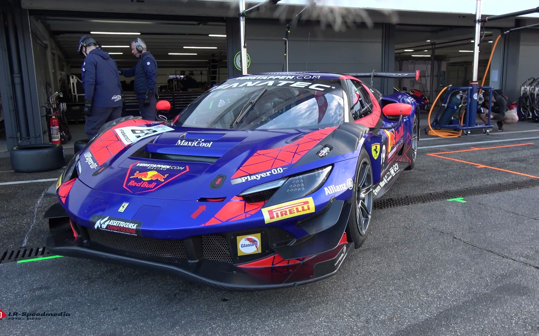 法拉利296 gt3 霍根海姆车队测试