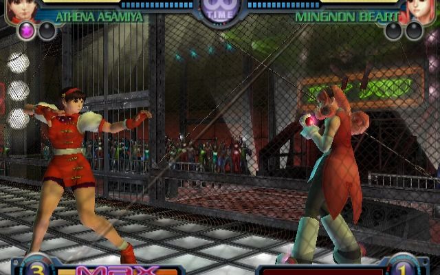 拳皇 极限冲击 3d kof mi 初代 雅典娜 athena bug 十割