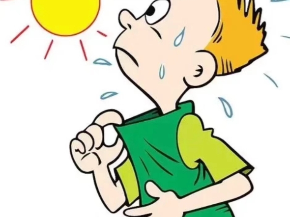天气炎热高温注意防暑哦!