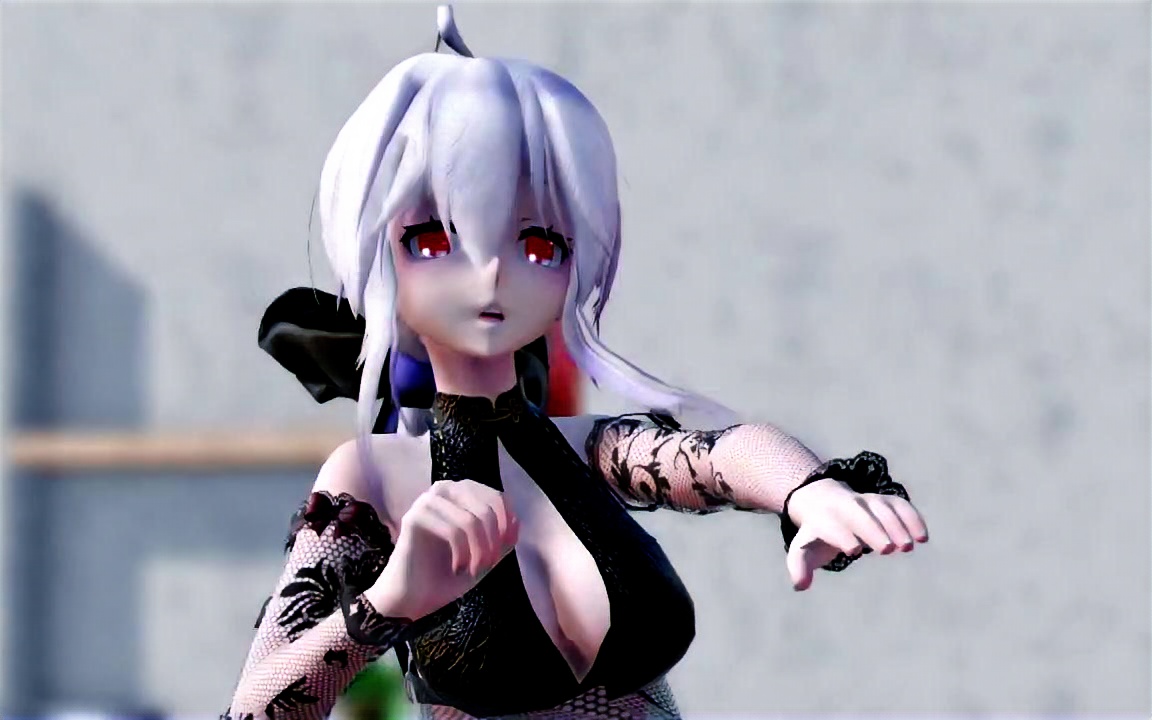 MMD 变装向  LUVORATORRRRRY! ( ハク  Haku )哔哩哔哩bilibili